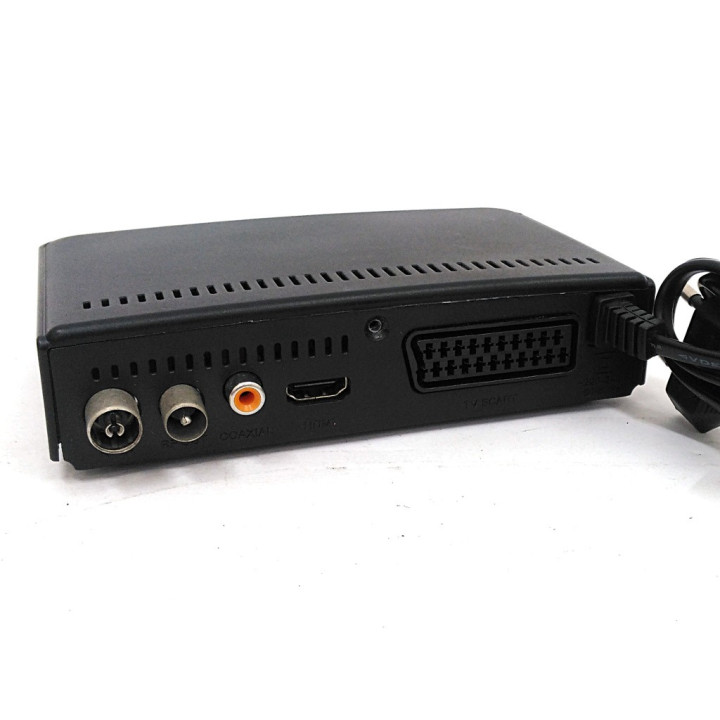 OEM - Mini Decoder Digitale Terrestre con Cavo di Alimentazione e Attacco per Presa Scart - Nero