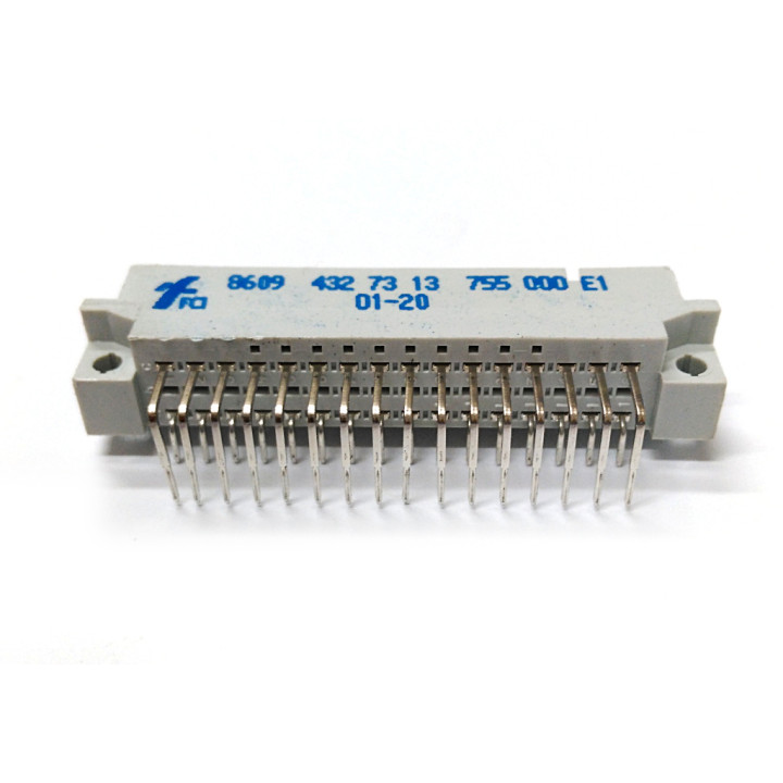 Connector DIN 41612 Male - DIN Class 2 - 2 x 16 Pins