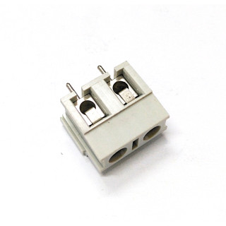 7x Omega Fusibili - Morsettiera Componibile PCB 24A 750V GRIGIO - 2 Poli