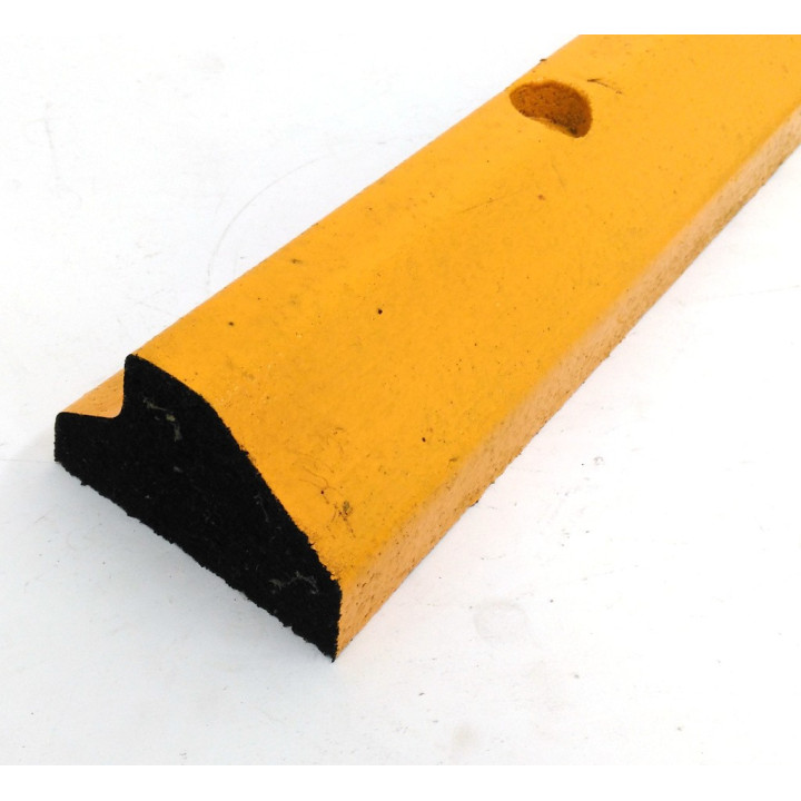 OEM - Stop Parking in PVC a Un Foro 490x110mm - Giallo