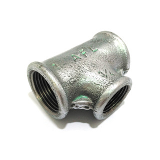Raccordo Idraulico Femmina in Ghisa a T 2x1" 1x3/4" - AFL