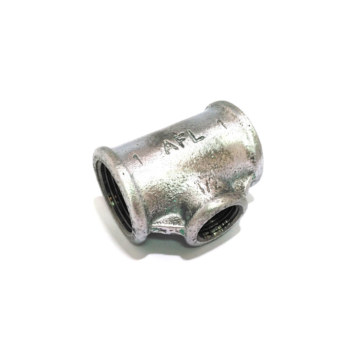 Raccordo Idraulico Femmina in Ghisa a T 2x1" 1x1/2" - AFL