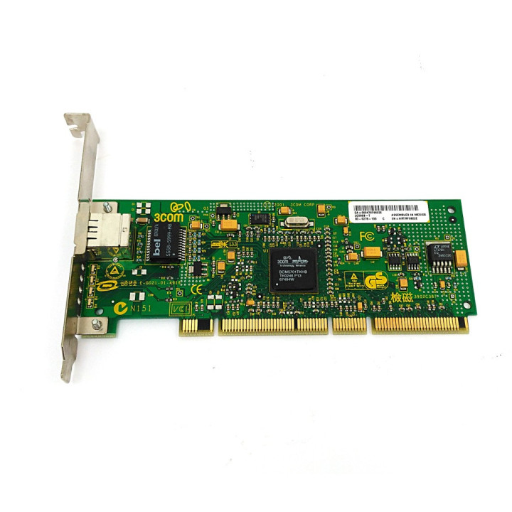 3COM 3C996B-T - Scheda di Rete Gigabit Server NIC 10/100/1000Mbps PCI-X