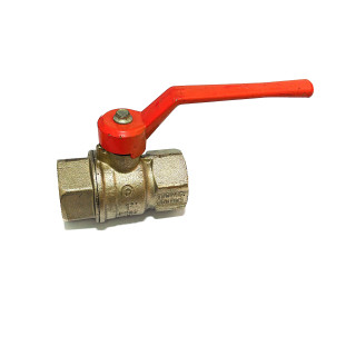 DN25 - Valvola a Sfera per Acqua con Leva Tipo Dado 1"