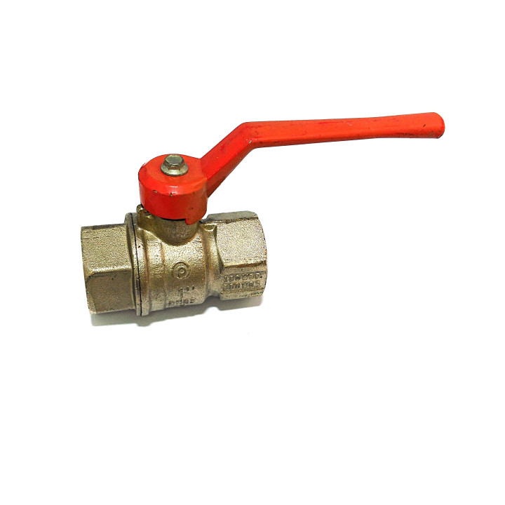 DN25 - Valvola a Sfera per Acqua con Leva Tipo Dado 1"