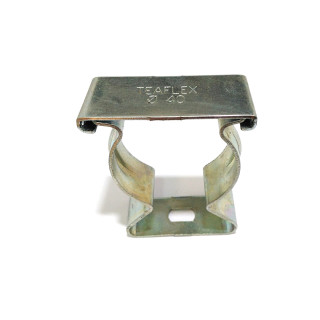 TEAFLEX FARX40 - 8 x Collari di Fissaggio a Innesto Rapido in Acciaio