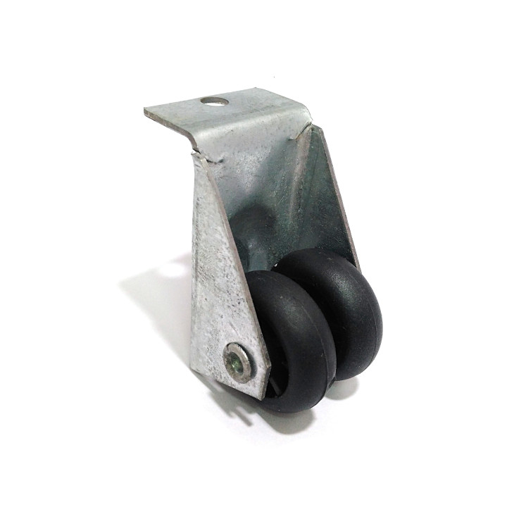 CNC 3D - Ruota Doppia in Plastica con Supporto Girevole