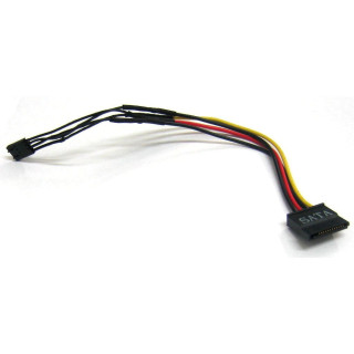 SATA - Cavo Adattatore per Collegamento Periferiche di Memorizzazione al Computer - Lunghezza Cm. 25,5