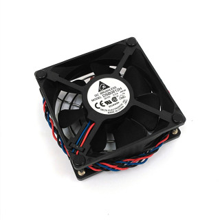 DELTA DSB0812H - Ventola di Raffreddamento 12V DC 0.21A - 80x80mm - Nero