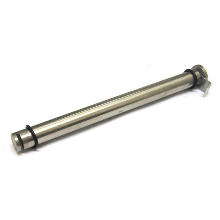 OEM - Tubo Tondo Pieno in Acciaio Inox con Altezza Regolabile - Completo di Guarnizioni - Lunghezza Cm. 22,5