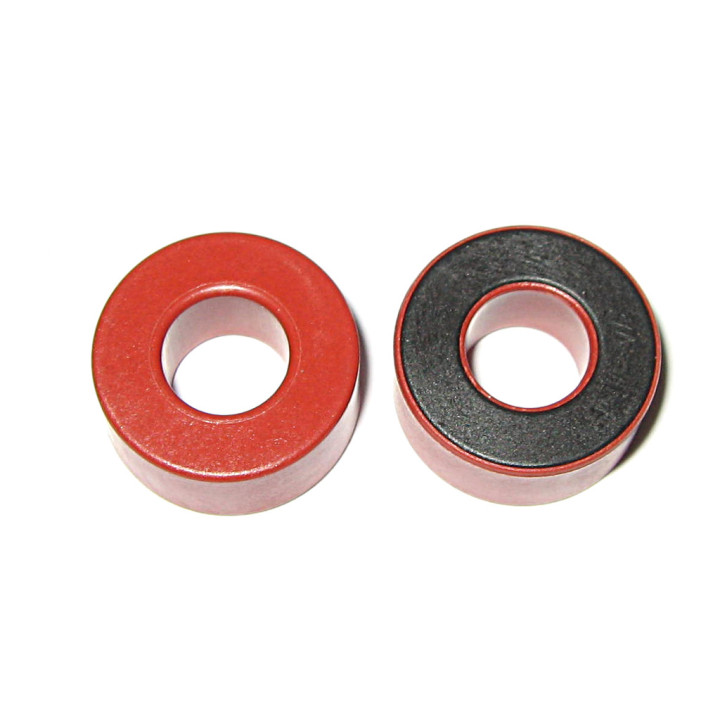 Ferrite Toroide Core Rosso/Grigio Case Plastico 178-84-80mm