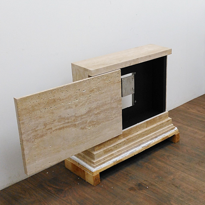 Sollevatore TV Motorizzato a Scomparsa in Marmo