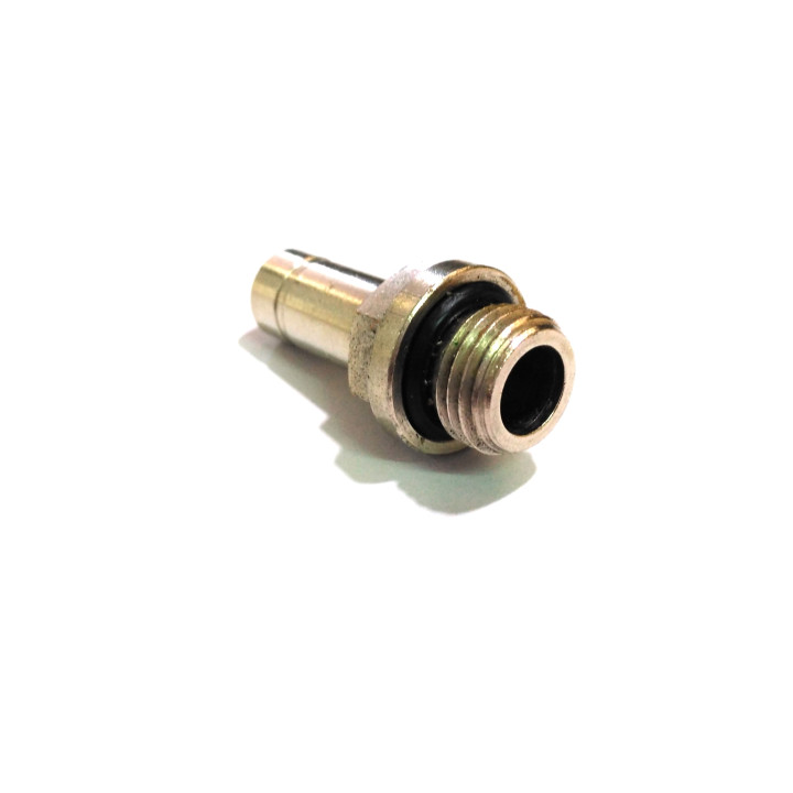 Raccordo Pneumatico Diritto Maschio 1/4" per Tubo 10mm