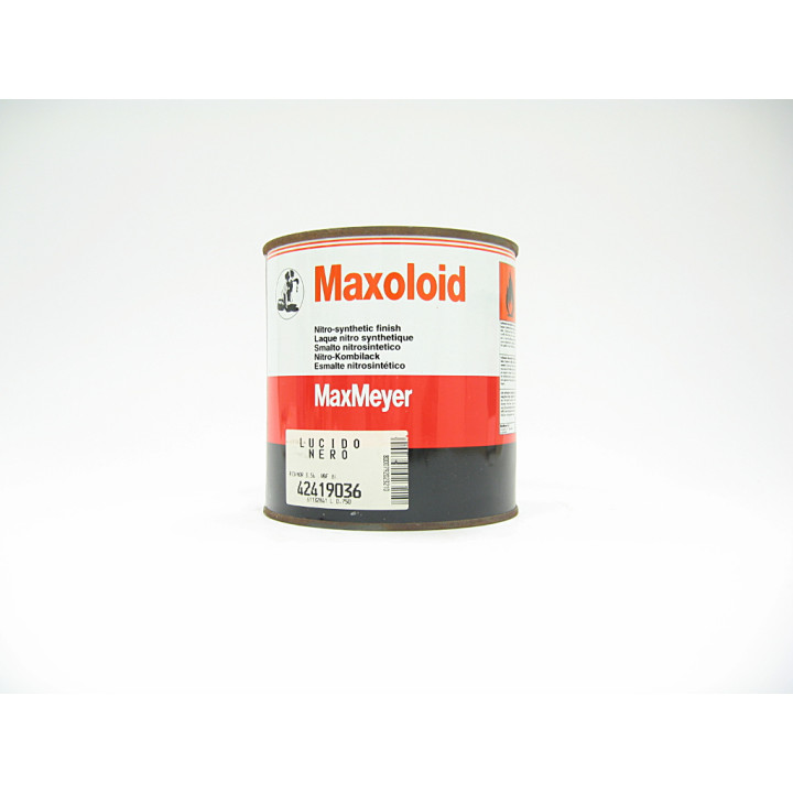 Maxoloid Maxmart Decorative ENAMEL HAMMERED by Air Nytro-Sintetic GLOSS BLACK Lead-Free 750ml