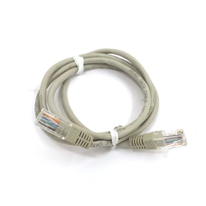 OEM - Cavo di Rete Ethernet Categoria 5 - Tipo 26AWG - Lunghezza Mt. 1.50 - Grigio