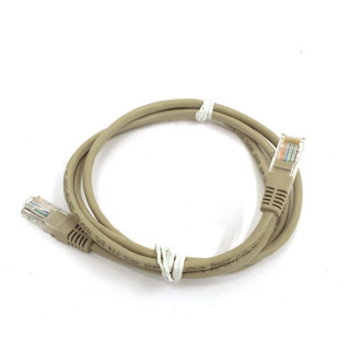 INVAX DATA - Cavo di Rete Ethernet Categoria 5 - Tipo 26AWG - Lunghezza Mt. 1.50 - Grigio