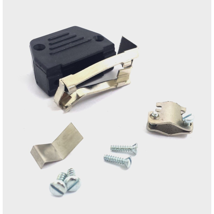 CEEP 453-000 - Latching Backshell 9 way D connector