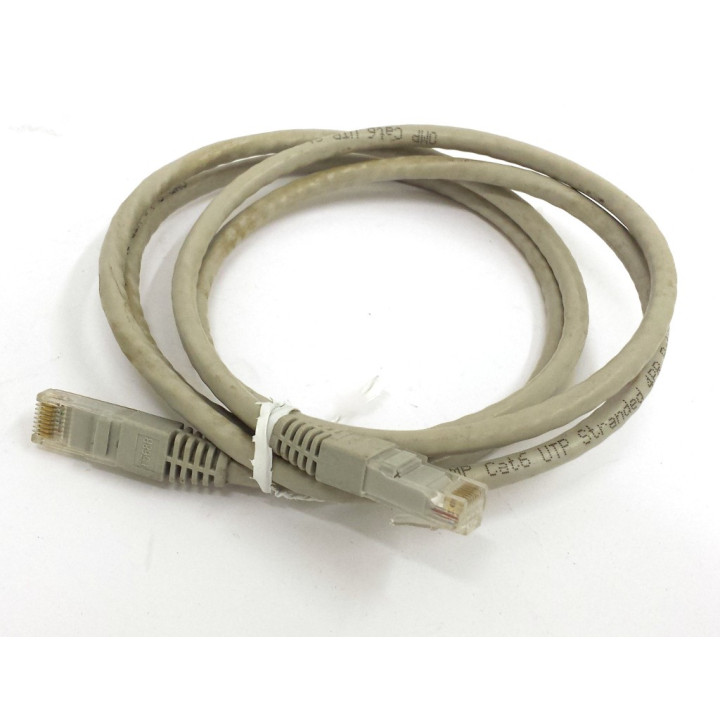 OEM - Cavo di Rete Ethernet Categoria 6 - Tipo 4PR - Lunghezza Mt. 1.52 - Grigio