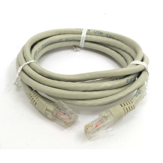 OEM - Cavo di Rete Ethernet Categoria 6 - Tipo 24AWGX4P - Lunghezza Mt. 2 - Grigio Chiaro