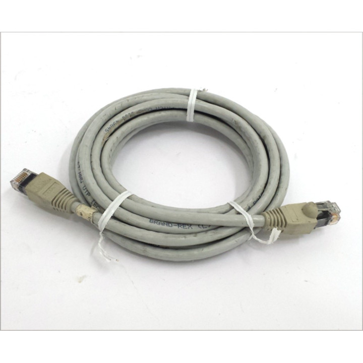 OEM - Cavo di Rete Ethernet Categoria 6 - Tipo 24AWG - Lunghezza Mt. 3 - Grigio