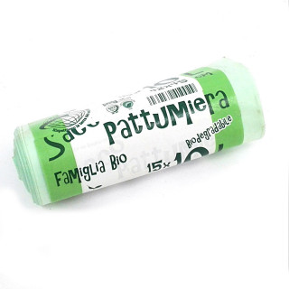 BAGHERRA - 15x Sacco Pattumiera Biodegradabile 10Lt 42x45cm