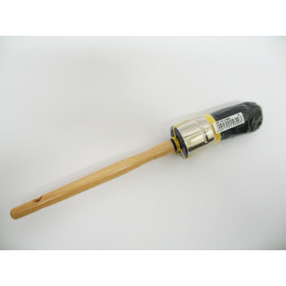 Linea Industria - Pennello Tondo in Setola Scura - Misura 20