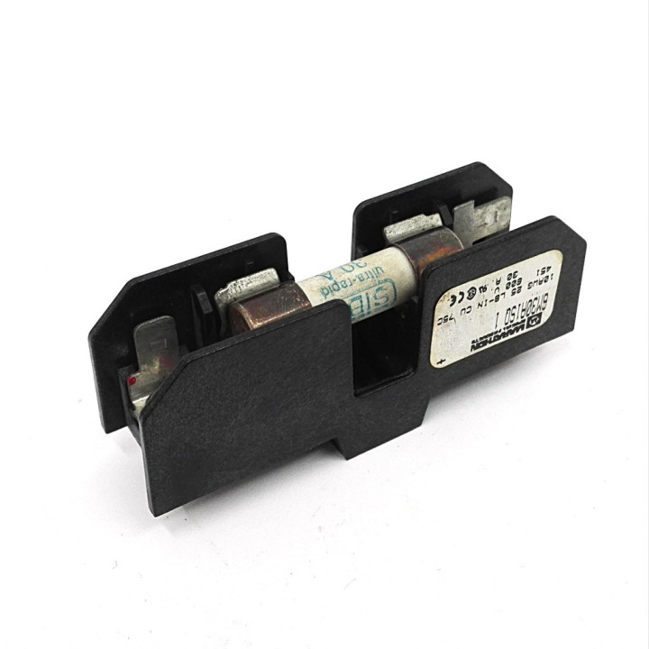 MARATHON 6M30A1SQ-1 - Portafusibile da Pannello con Fusibile 500V 30A Ultra Rapido