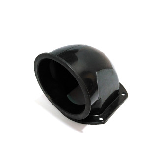 CNC 3D - Raccordo con Flangia a Gomito / idraulico / in plastica