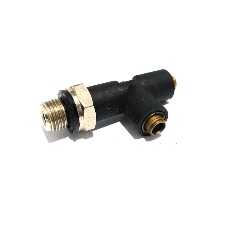 SMC - Raccordo Pneumatico Gomito 90° Maschio 1/4" per Tubo 6mm