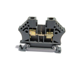 KEMA 03ATEX2118U EURO-2.5 - 3 x Morsettiera Passante a Vite Grigio 2.5mm2 800V 24A