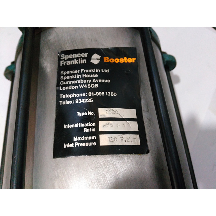 SPENCER FRANKLIN 2620 - Ripetitore Idraulico 120 P.s.i