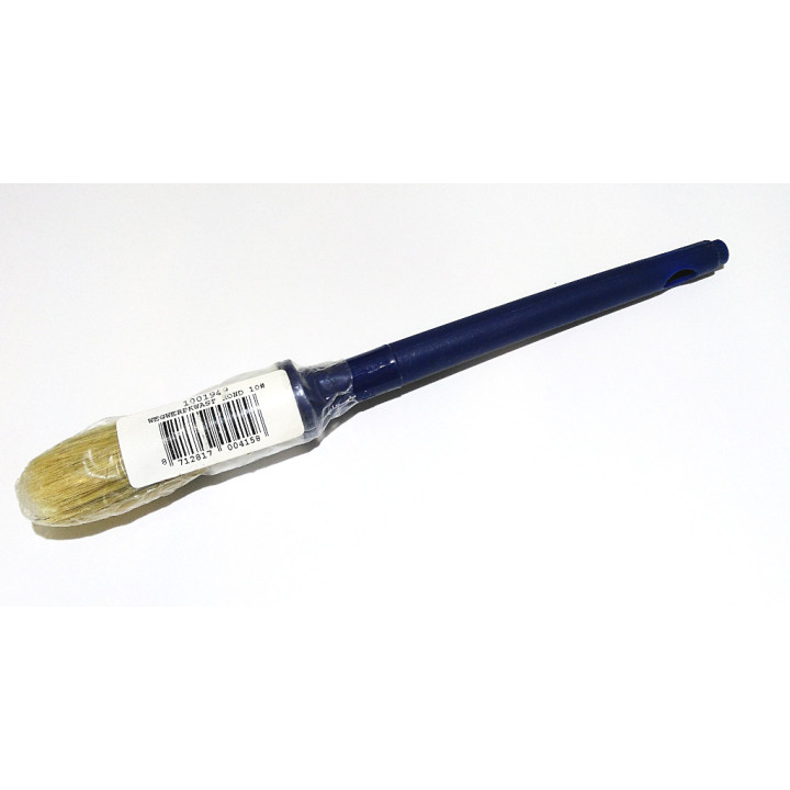 Pennello Tondo in Setola Chiara - Wegwerpkwast Rond 10