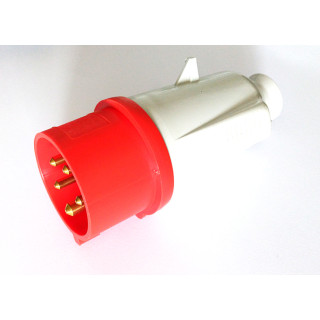 Gewiss GW60009 - Industrial Plug 3P+N+E 400V 16A