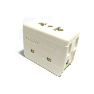 GEWISS GW20212 - Presa Standard Euro-Americano 2P+T 10/16A 250V