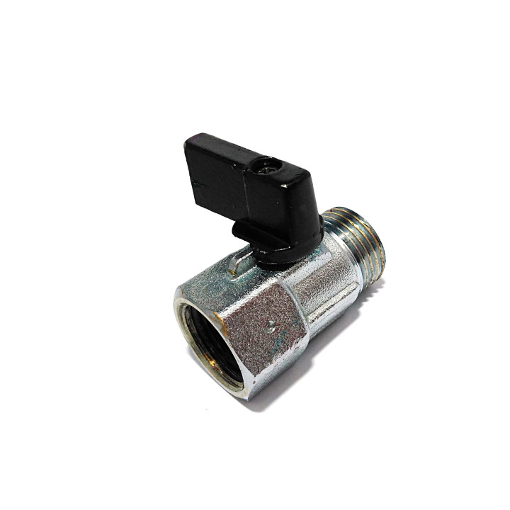 Valvola a Sfera con Rubinetto - M1/2" F1/2"