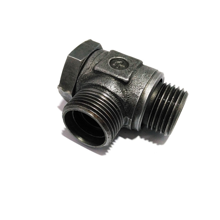 Raccordo Olio a L Gomito 90° M/M 1/2"