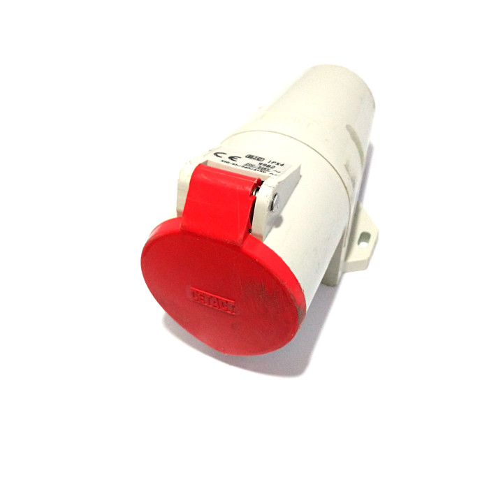 CETACT CT-9982 - Presa da Parete Industriale 4P+T, 32A, 400V, IP44