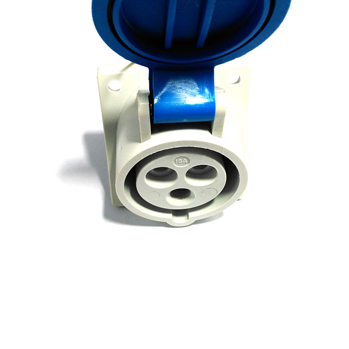 CEELEC 316.6 - Presa Industriale da Parete 2P+T 220V 16A 50Hz