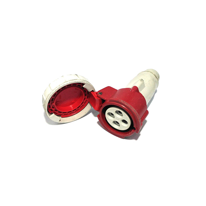 Presa Mobile Diritta 3P+T, 16A, 400V, IP44 - OEM