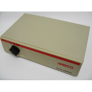 MISCO Data Transfer Switch Manual Box 4 Way Parallel Port A B C D