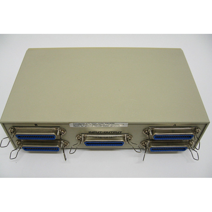 Data Transfer Switch Manual Box 4 Way Parallel Port A B C D