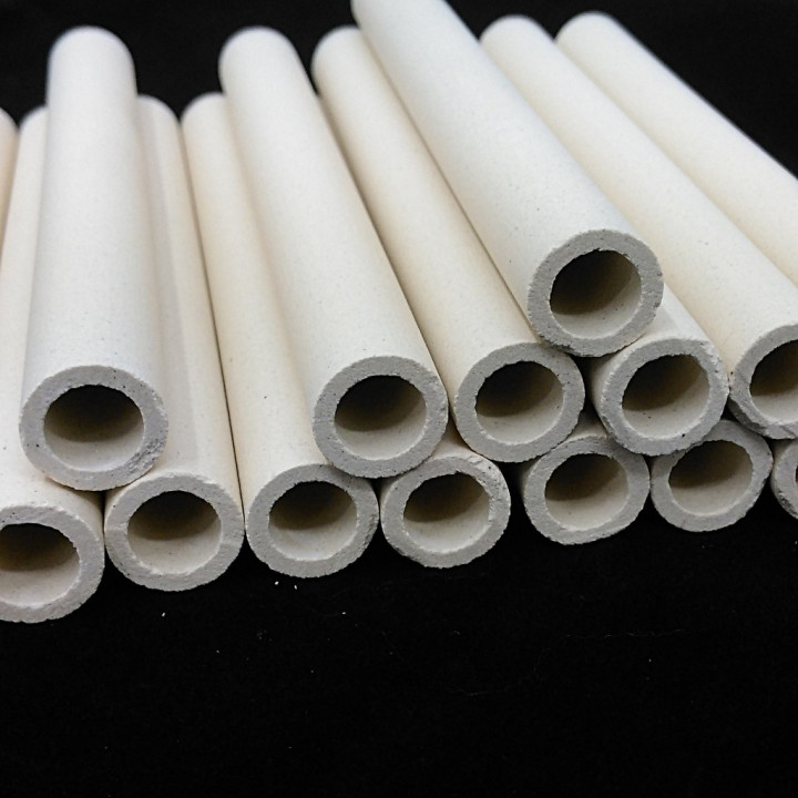 C.I.M.A. - 350 x Tubetto in Ceramica L150mmxD.15mm