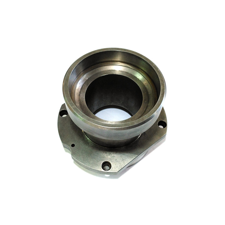 CNC 3D - Flangia in Acciaio per Motore ad Albero Cilindrico