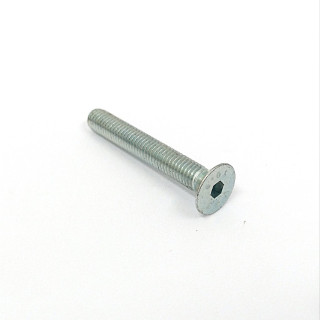 8 x Vite Filettata Testa Svasata Piana Cava Esagonale M5x30mm