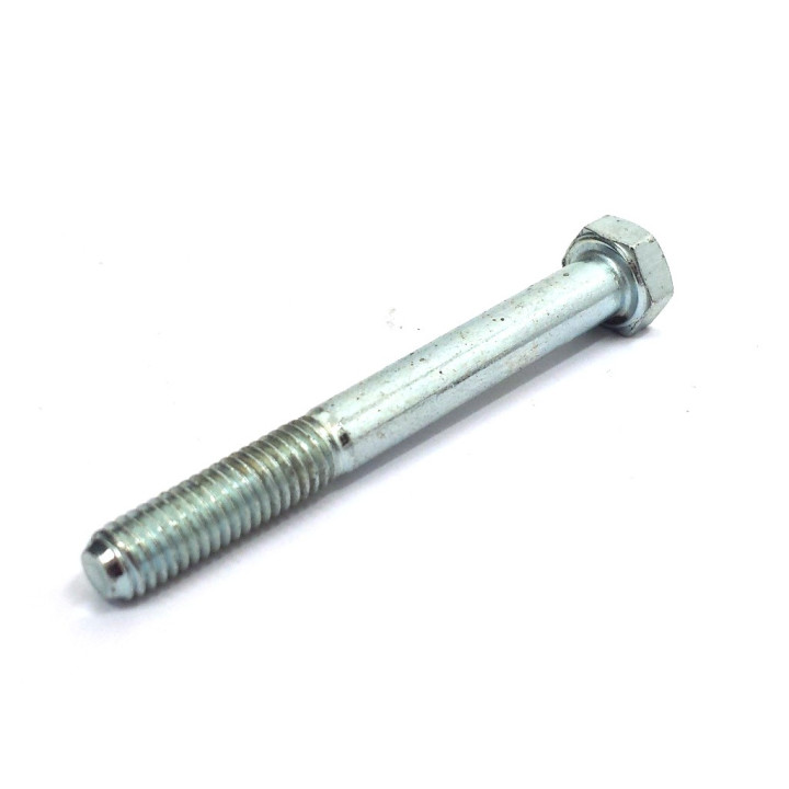 OEM M5x45 - 10x Vite Esagonale Filettatura Parziale 17mm - Acciaio Zincato