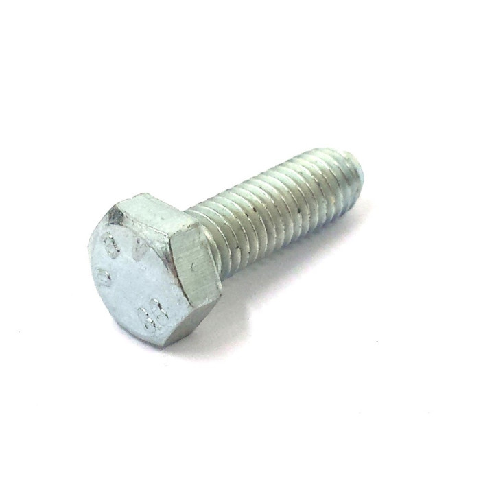 OEM M5x16mm - 10x Vite a Testa Esagonale Interamente Filettata - Acciaio Zincato