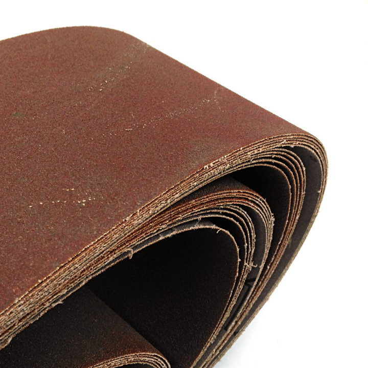 10 x Nastro Abrasivo P60 120x4880mm