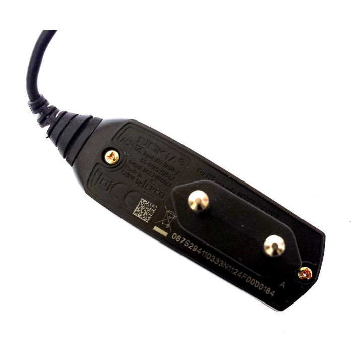 NOKIA 06752941 - Alimentatore DC 5.7V 800MA  50/60HZ - Mod. ACP-12E - Nero