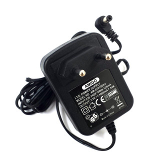 AMIGO AM-0751000V - Alimentatore da 7,5V 1000MA 7,5VA 50HZ - Nero