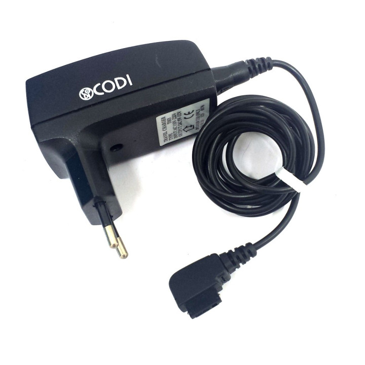 TRAVEL CHARGER 123-0176 - Alimentatore DC 5V - 12V - Mod. T003 - Nero